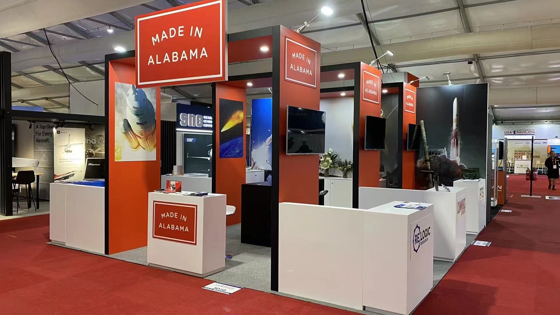 澳洲航空展、ALABAMA-澳洲展台